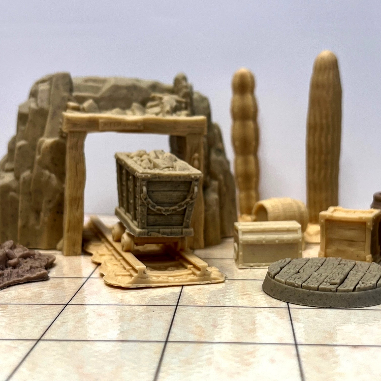 Scatter terrain - Gold Mine set (11-piece set)