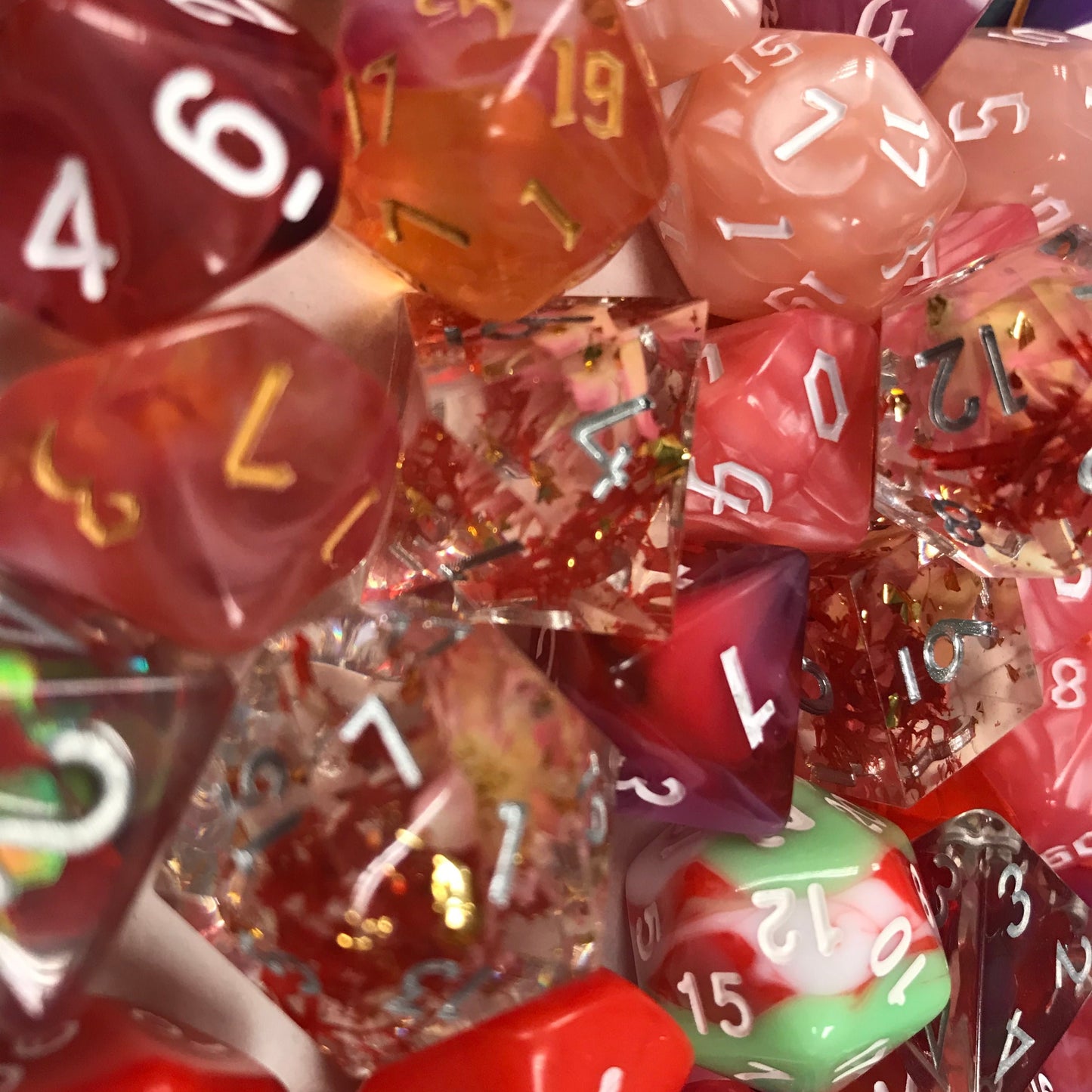 Random dnd dice sets, TTRPG dice set for role playing games and dice collectors from a UK dice store