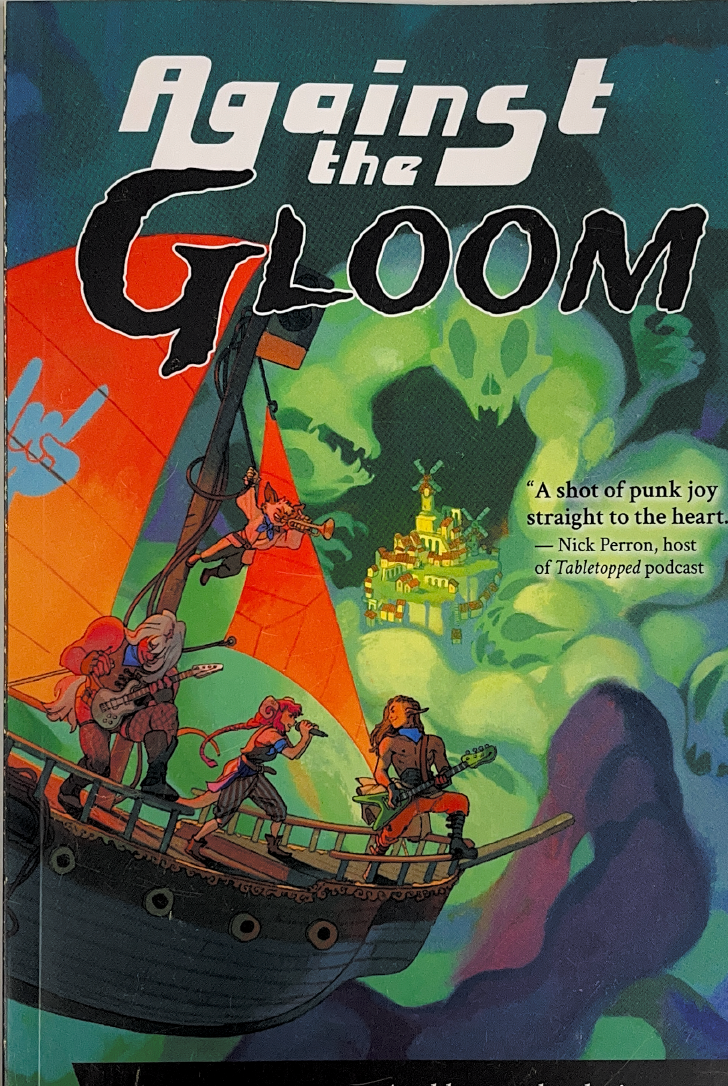 Against The Gloom a TTRPG created by Dustin Patrick Winter and the Scryptid Games team. An original indie TTRPG published by Critical Kit