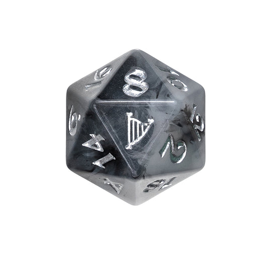 Critical Role Campaign 2 Might Nein, Yasha Nydoorin dice set and dice bag.