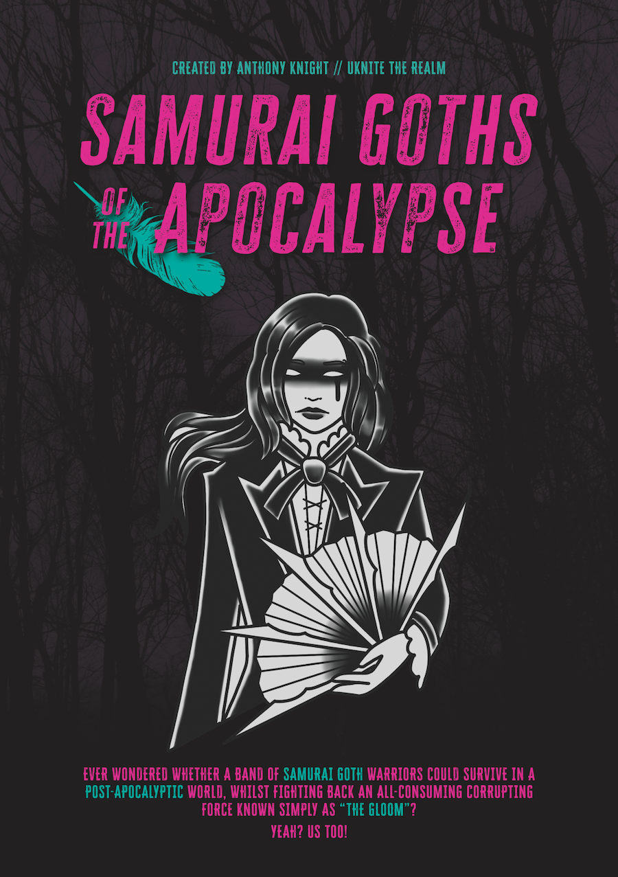 Samurai Goths of the Apocalypse- RPG rulebook