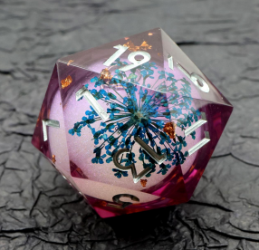 Liquid core D20 chonk, large d20 liquid core dice, rpg dice, dice goblin