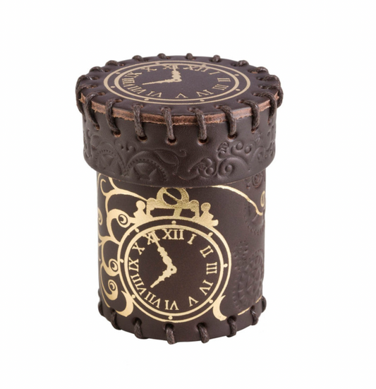 Steampunk Leather Dice Cup