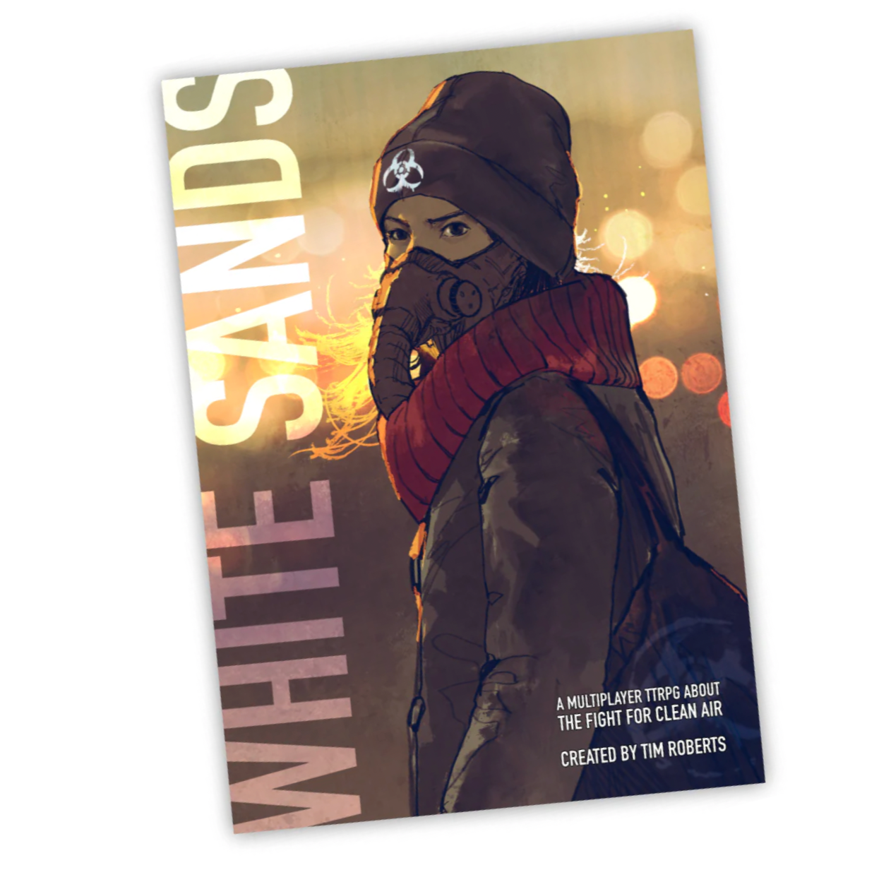 White Sands an indie multi-player RPG fighting for clean air. RPG based on breathless SRD by Fari