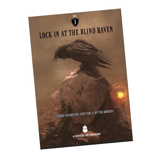 Lock In At The Blind Rave, 5e one shot for dnd, home brew campaign