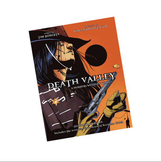 Death Valley a horror/western rpg, where you play the undead. Based on the Year Zero Engine