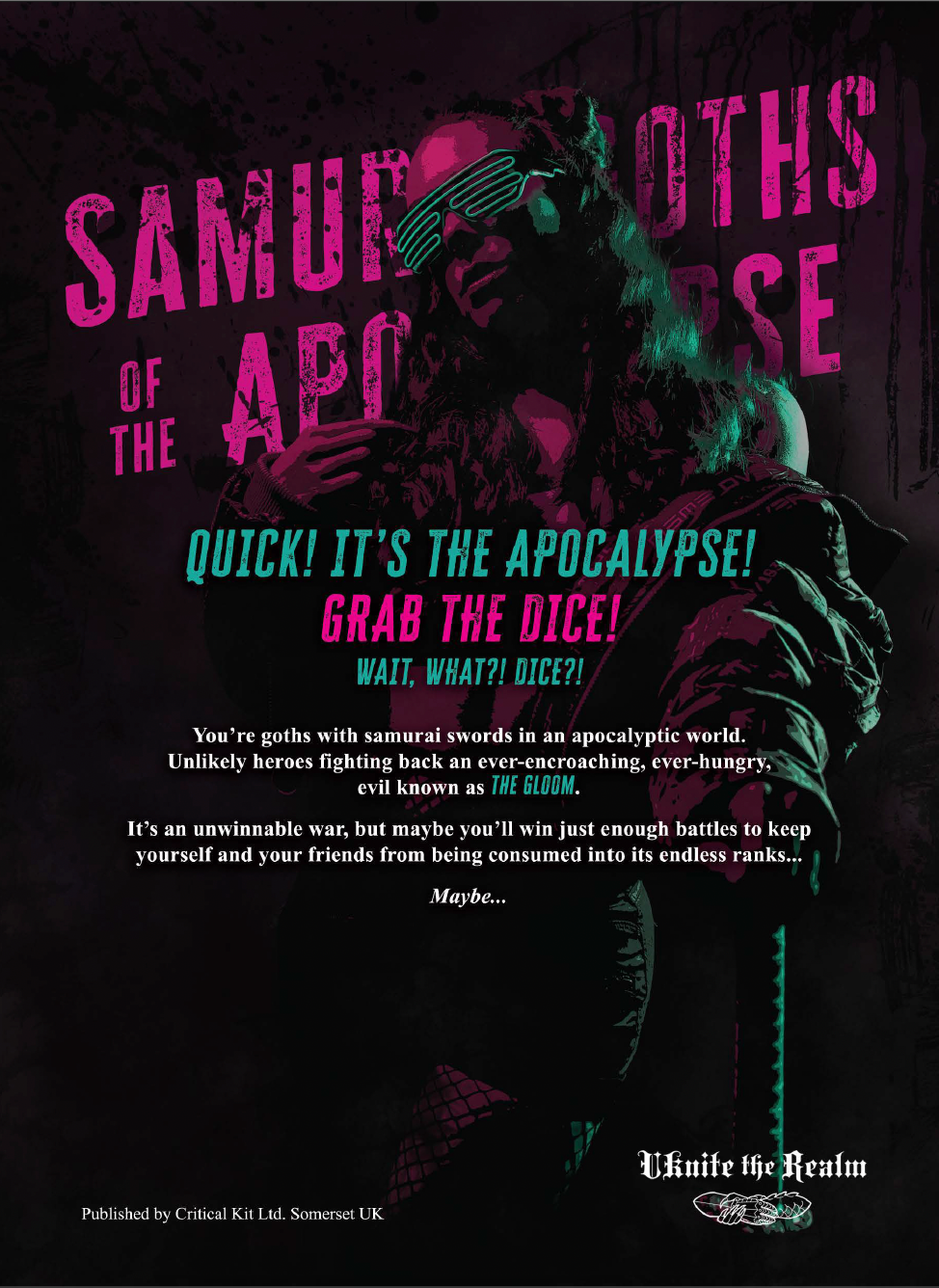 Samurai Goths of the Apocalypse- RPG rulebook