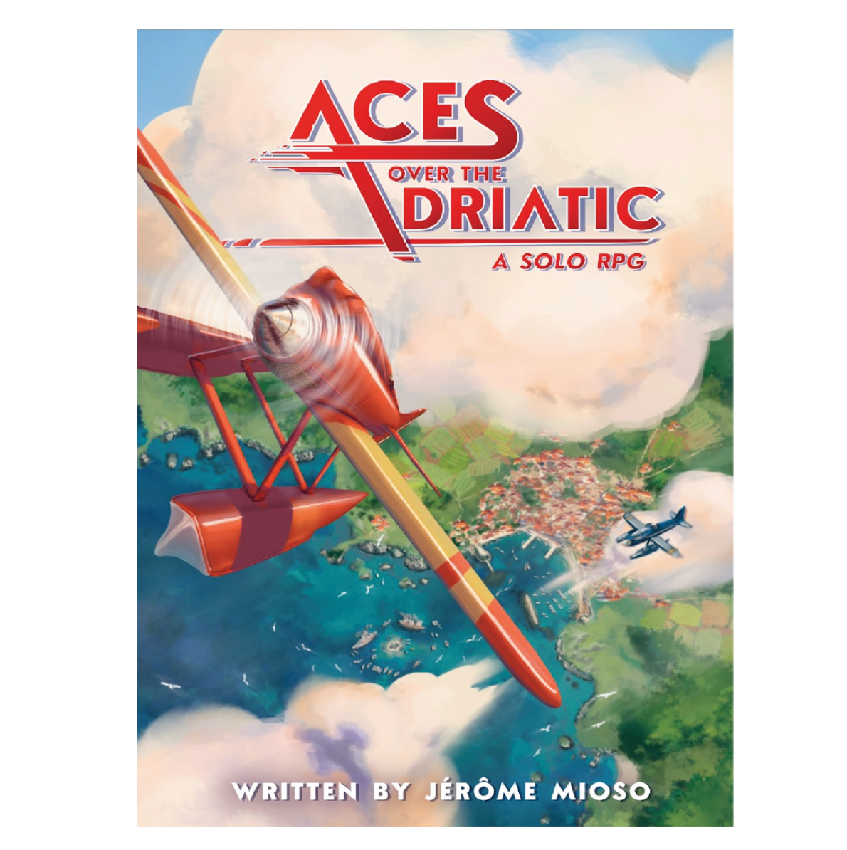 Aces Over the Adriatic is a solo RPG written by Jerome Mioso, a solo journalling game exploring 1920s aviation.