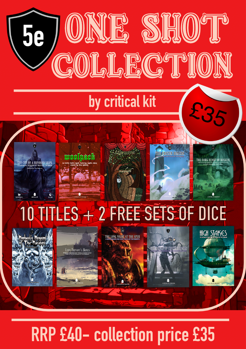 The Epic Adventurer's 5E One Shot Collection