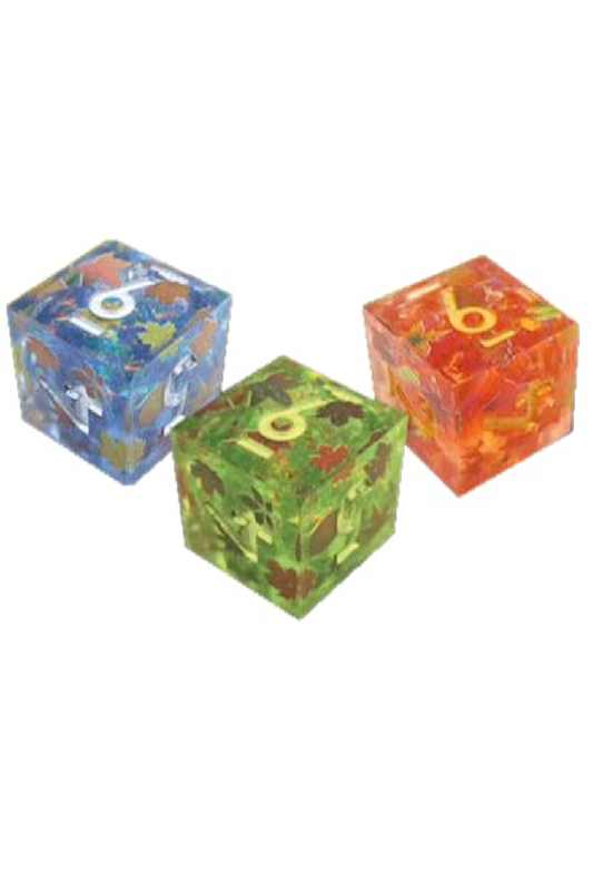 3x D6 Sharp Edge Dice