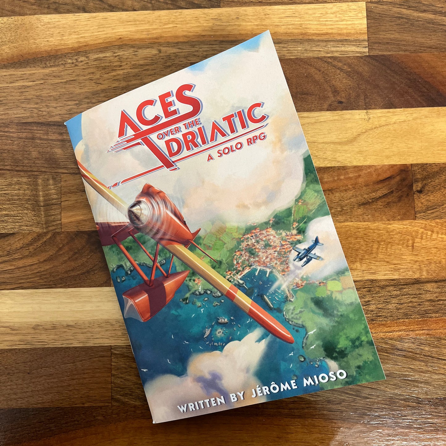 Aces Over the Adriatic is a solo RPG written by Jerome Mioso, a solo journalling game exploring 1920s aviation.