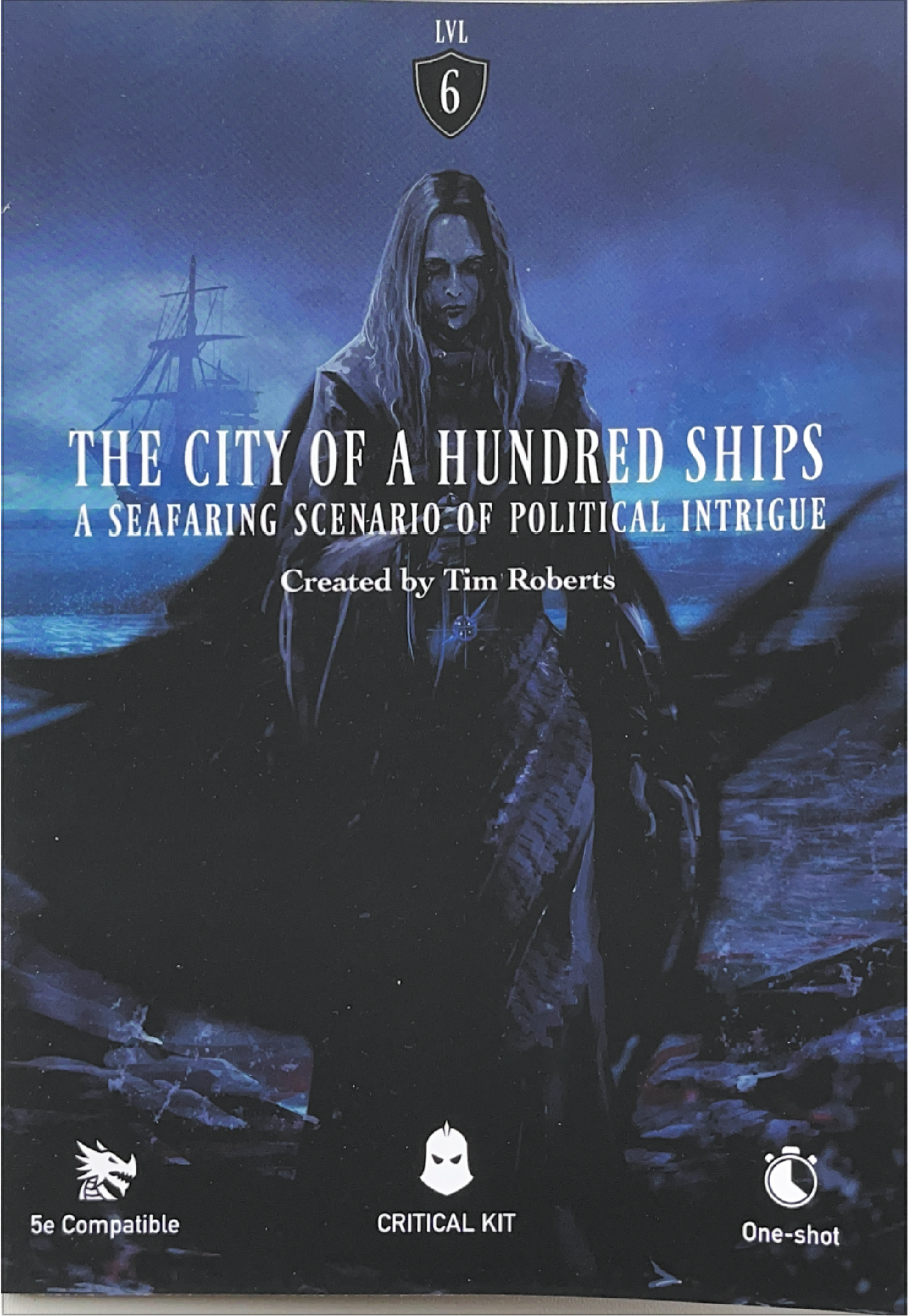 City of hundred ships, a seafaring scenario of political intrigue dnd one shot, dnd 5e one shot adventure.