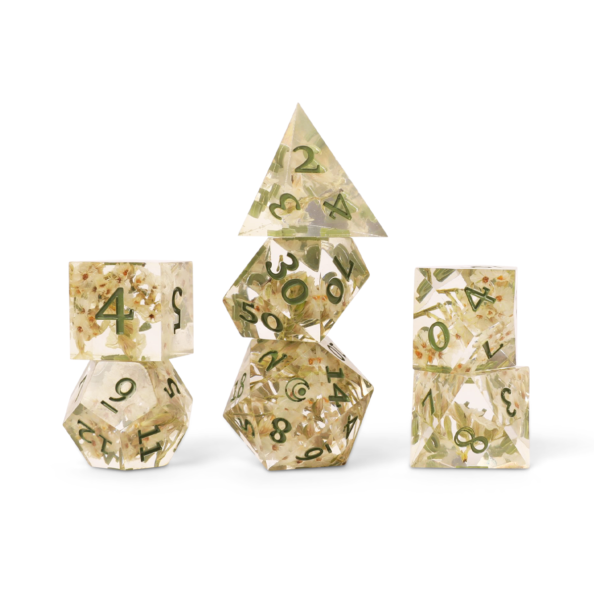 Critical role, campaign 3 Bells Hells dice set based on the character Orym played by Liam O'Brien