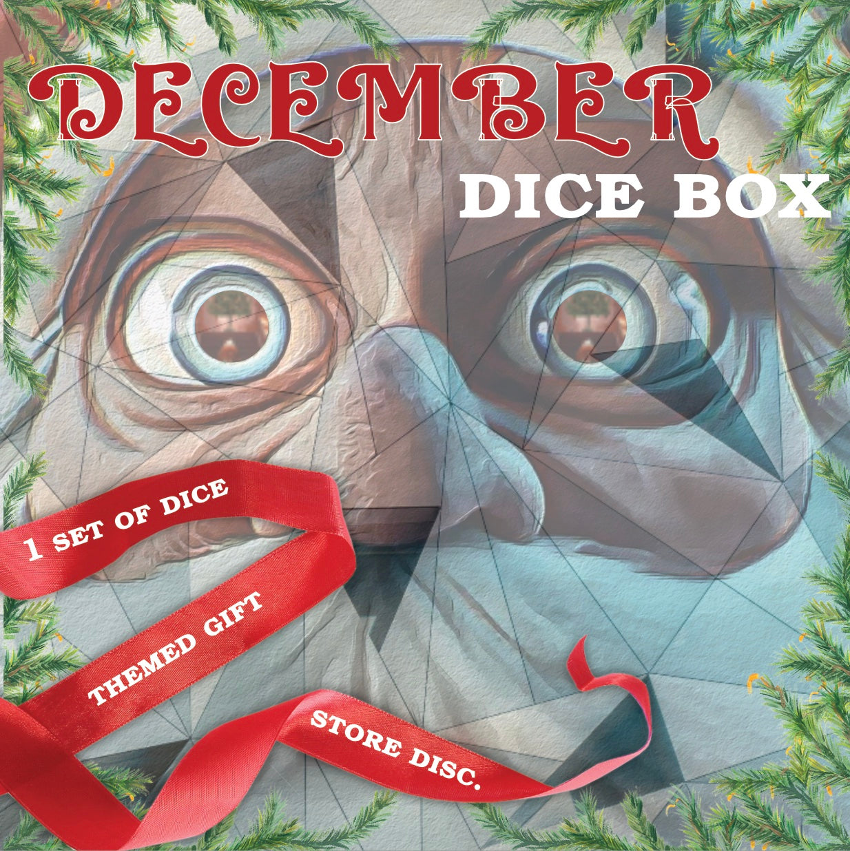 Monthly mystery dnd dice box, mystery dnd dice, monthly D&D box, sharp edge dnd dice