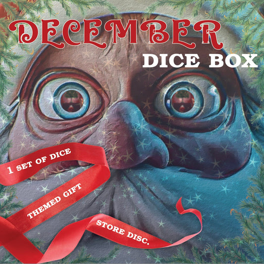 dice sub-box, dice subscription box, dnd dice box, monthly rpg box, mystery dnd dice box, monthly dice surprise