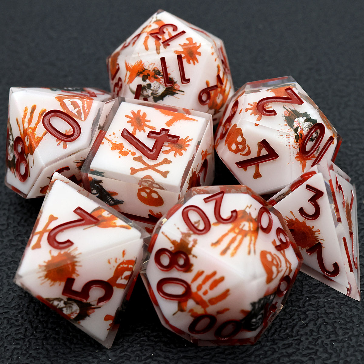 Halloween dnd TTRPG dice sets for role playing games, dice goblin collectors from a UK dice store