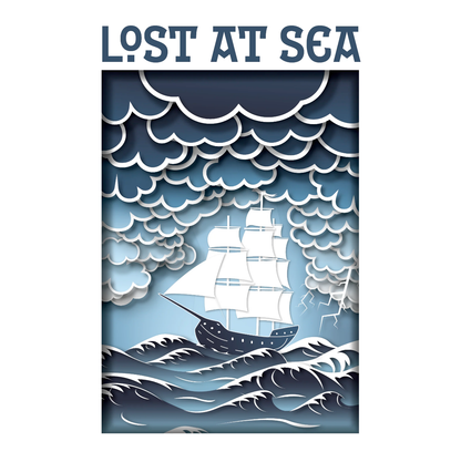 Lost At Sea - solo/multiplayer TTRPG