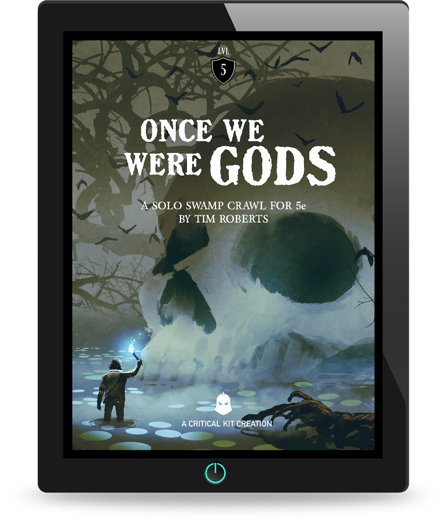 Once We Were Gods DND, a 5th Edition solo adventure