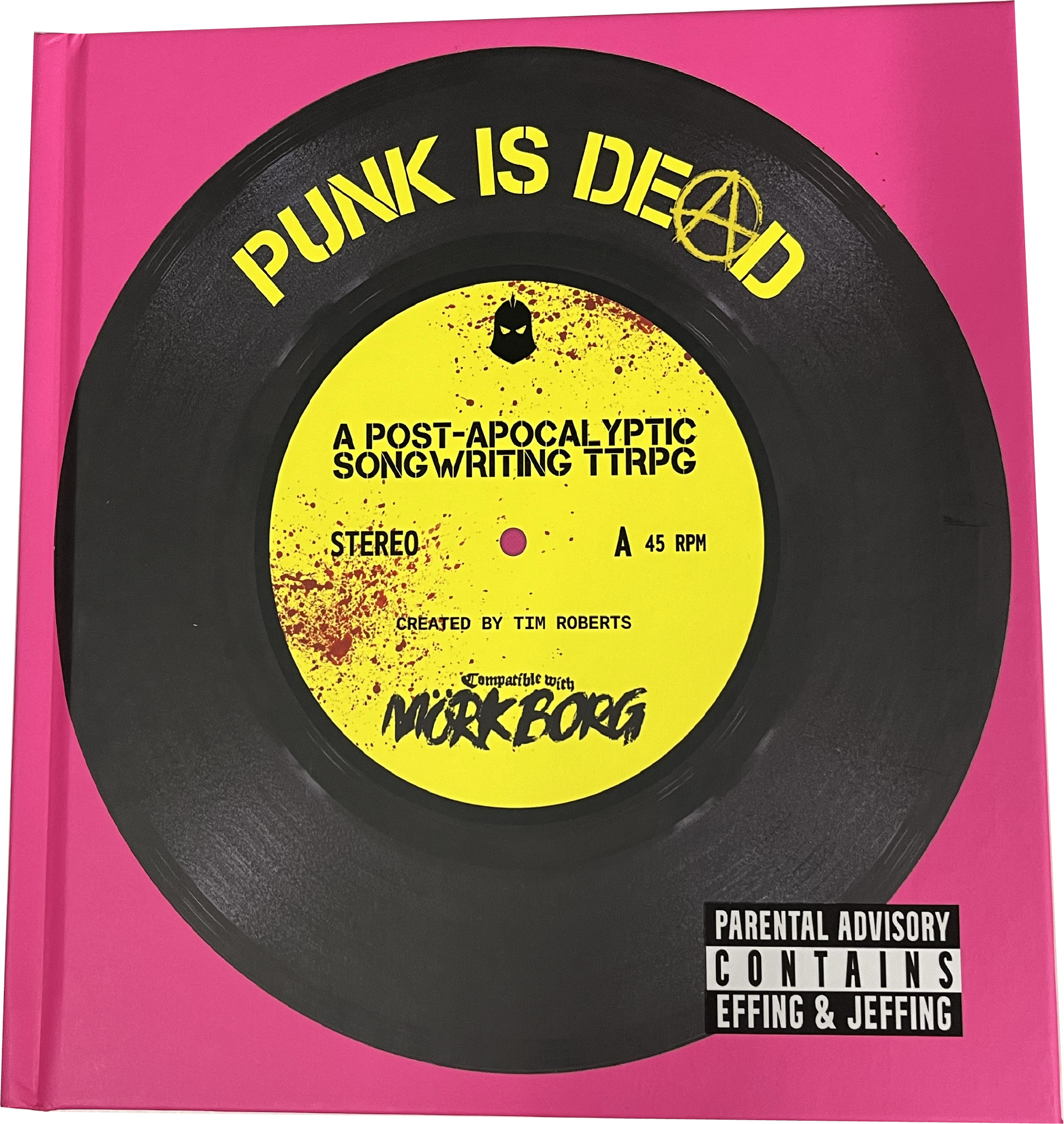 Punk Is Dead a music RPG based on the mechanics of Mörg Borg, created by Tim Roberts of Critical Kit