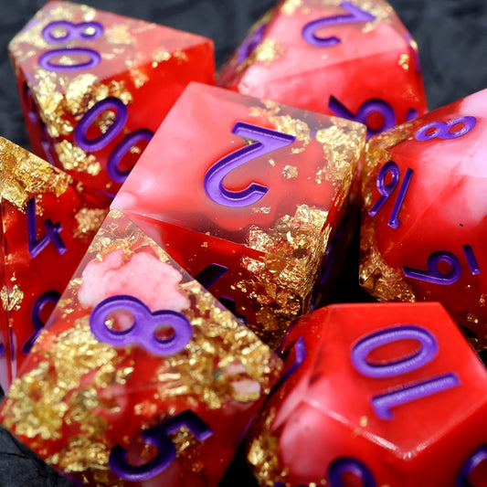 sharp edge dnd, TTRPG dice sets for role playing games, dice goblin collectors