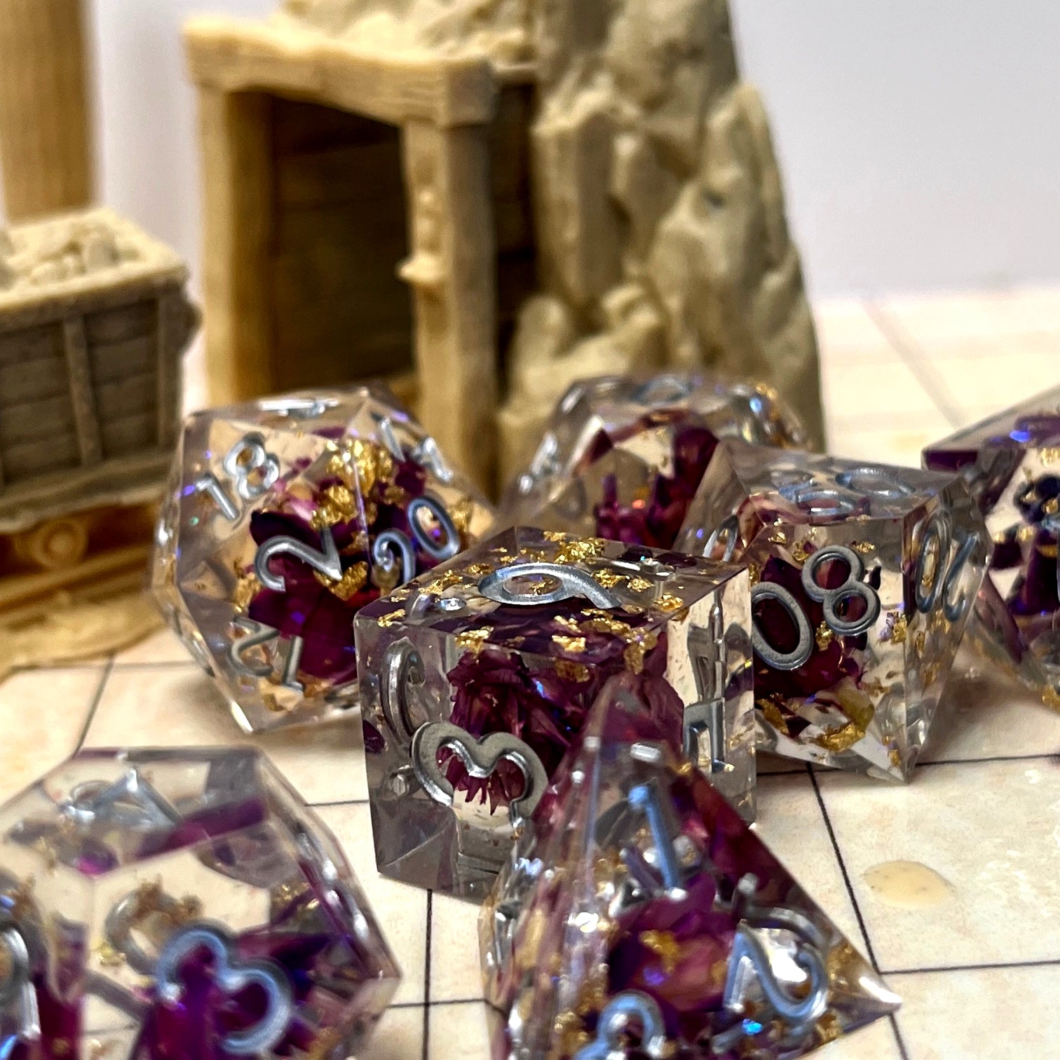 Druid: Hyacinth House TTRPG/DnD Dice Set