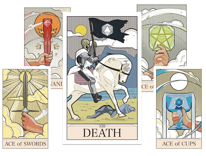 Minor Arcana Tarot Card Deck